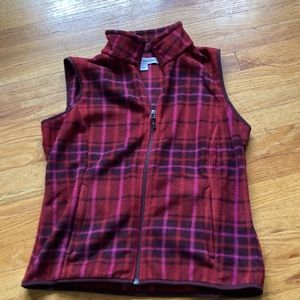 Amazon Essentials Fleece Plaid Vest